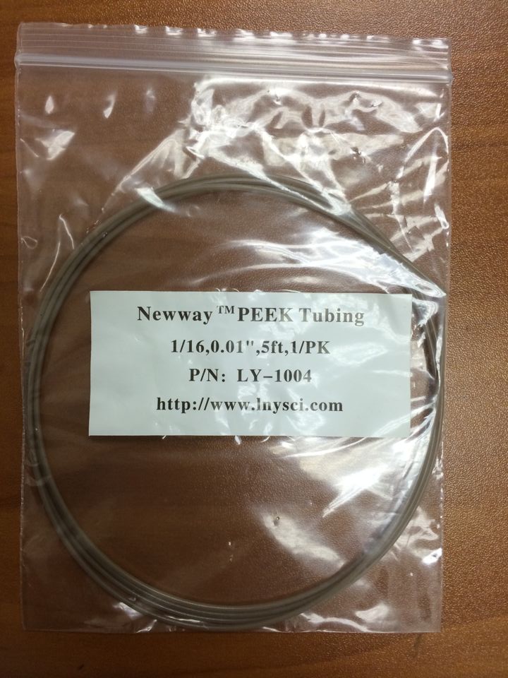 PEEK tubing 1/16OD,0.01