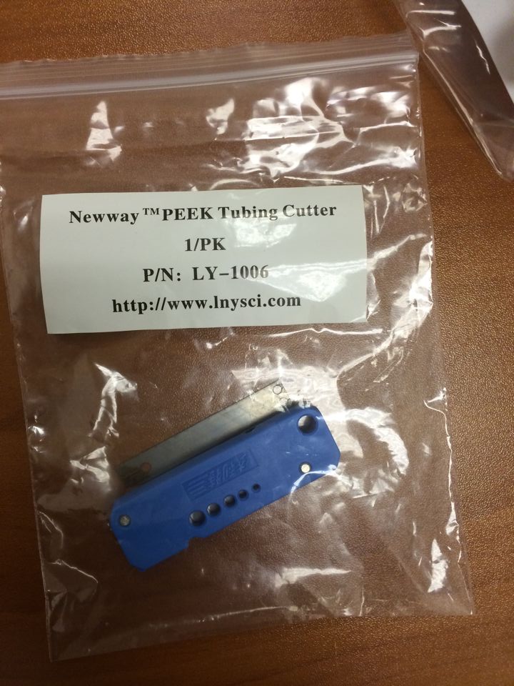 NEWWAY TM PEEK tubing Cutter